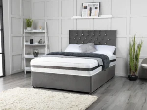 Chesterfield Divan Bed setChesterfield Divan Bed Set With Mattress Options