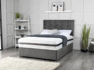 Cube Divan Bed Set With Mattress Options